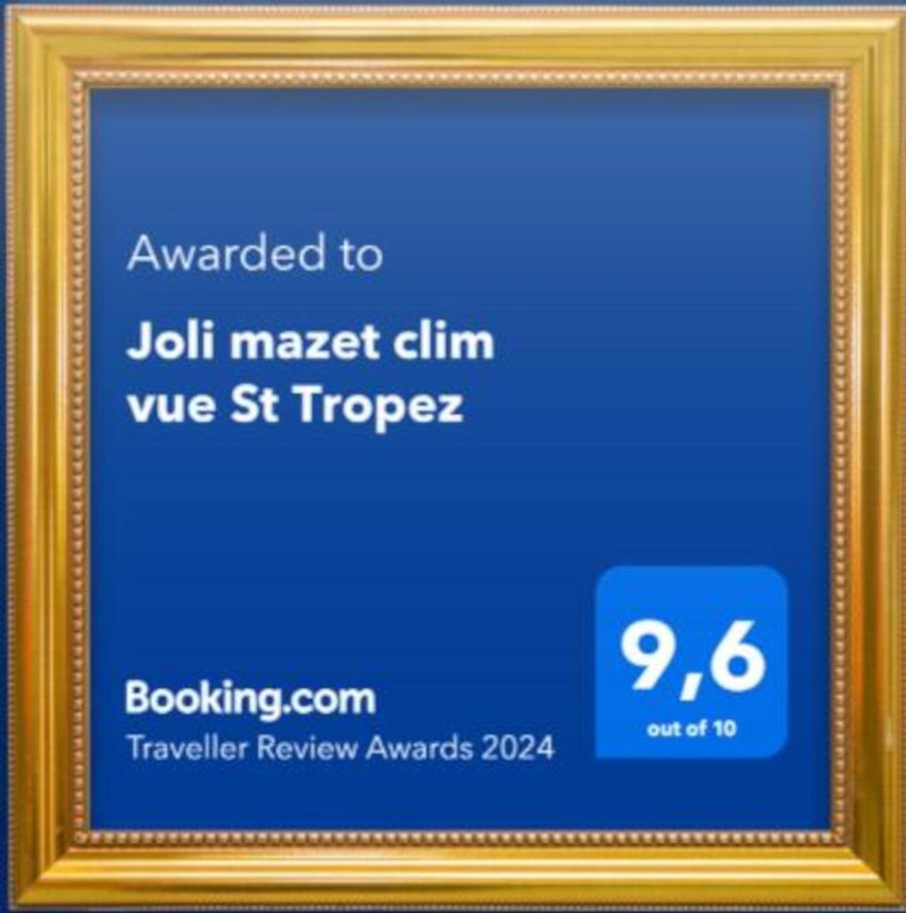 Joli Mazet Clim Vue St Tropez Villa Sainte-Maxime Exterior photo